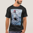 Suche nach leuchtturm tshirts Aquarell