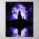 Suche nach katzen silhouetten poster Kitty