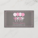 Suche nach cake pops visitenkarten Rosa