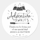 Suche nach abenteuer aufkleber Babyparty