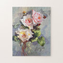 Suche nach romantische blumen puzzle Vintag
