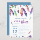 Suche nach dritter geburtstag einladungen Boho