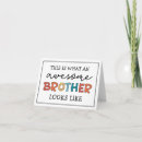Suche nach der beste bruder der welt postkarten Brother