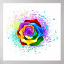 Suche nach regenbogen rose poster Blume