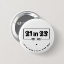 Suche nach geburtstag 21 buttons Einundzwanzig