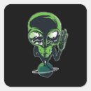 Suche nach alien aufkleber Astronaut