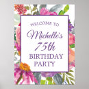 Suche nach für 75 geburtstag poster Für sie
