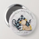 Suche nach baby party buttons Babydusche
