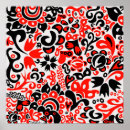 Suche nach blumenmuster poster Abstrakt