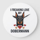 Suche nach dobermann wanduhren Weimaraner