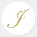 Suche nach monogramm j aufkleber Gold