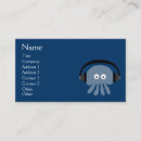 Suche nach quallen visitenkarten Blau