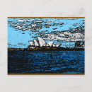 Suche nach sydney oper postkarten Hafen