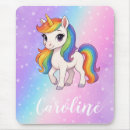 Suche nach regenbogen einhörner mousepads Süß