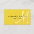 Suche nach gelber hintergrund visitenkarten Monogramm