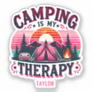 Suche nach therapies aufkleber Camping