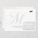 Suche nach monogramm m einladungen Klassisch