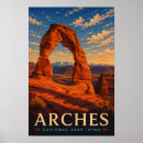 Suche nach arches national park poster Delicate arch