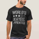 Suche nach auszubildender tshirts Lehrling