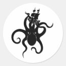 Suche nach kraken aufkleber Tintenfisch