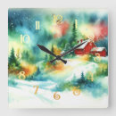 Suche nach winterlandschaft wanduhren Schnee