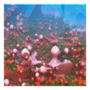 Suche nach magische pilze poster Modern