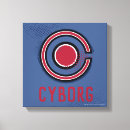 Suche nach justice league leinwandbilder Cyborg symbol