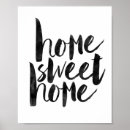 Suche nach homen poster Home sweet home