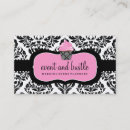 Suche nach ereignis visitenkarten Damast