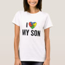 Suche nach liebe i mein sohn tshirts Herz