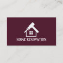Suche nach zuhause renovierung visitenkarten Bauwesen