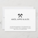 Suche nach axt einladungen Steuereinladung