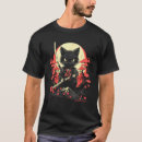 Suche nach ninja katze tshirts Retro