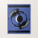 Suche nach schwarzer drache puzzle Mond