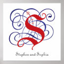 Suche nach letter s poster Monogramm