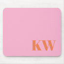 Suche nach moderne mousepads Monogramm initialen
