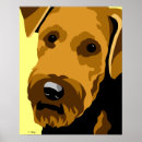 Suche nach airedale terrier poster Hunde