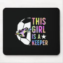 Suche nach mädchen fußball mousepads Schwarz