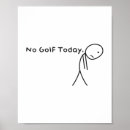 Suche nach stickman poster Golfer