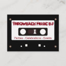 Suche nach tape visitenkarten Musik