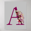 Suche nach monogramm a poster Elegant