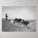 Suche nach pflügen poster Vintag