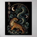 Suche nach tiger und drache poster Yin