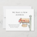 Suche nach neue adresse kleine grußkarten Aquarell