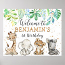 Suche nach safari birthday poster Begrüßungszeichen