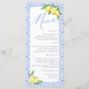 Suche nach zitronen hochzeit menükarten Bride