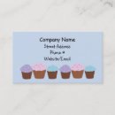 Suche nach kuchengeschäfte visitenkarten Cupcakes
