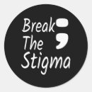 Suche nach stigma aufkleber Fürsprache der psychischen gesundheit