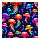 Suche nach quallen kunst poster Ozean