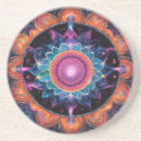 Suche nach rosa mandala untersetzer Bunt